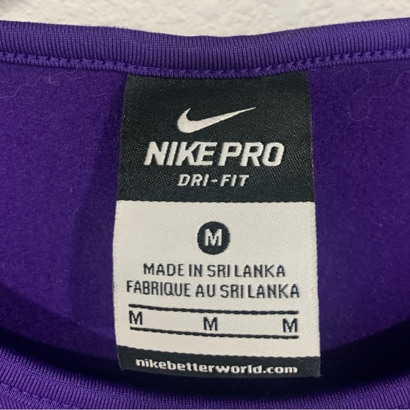 Nikepro dri fit long sleeve top with thumb holes - Picture 3 of 5